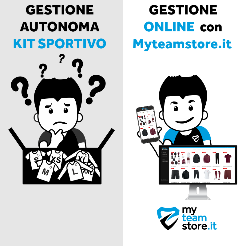 Gestione online con myteamstore.it