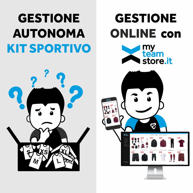 Gestire abbigliamento per societa sportiva, una vera e propria sfida