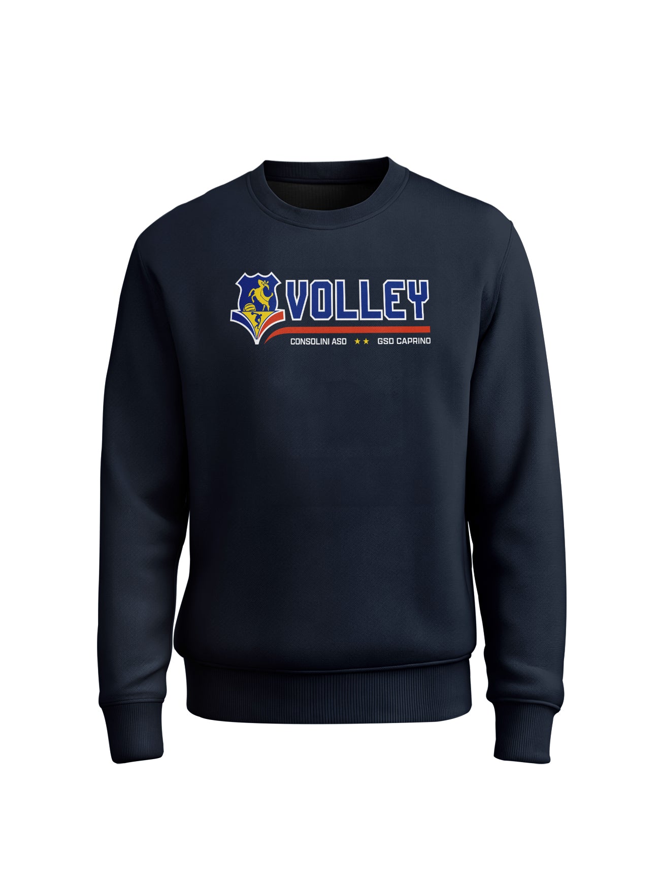 Felpa girocollo supporter Classic - CAPRINO VOLLEY