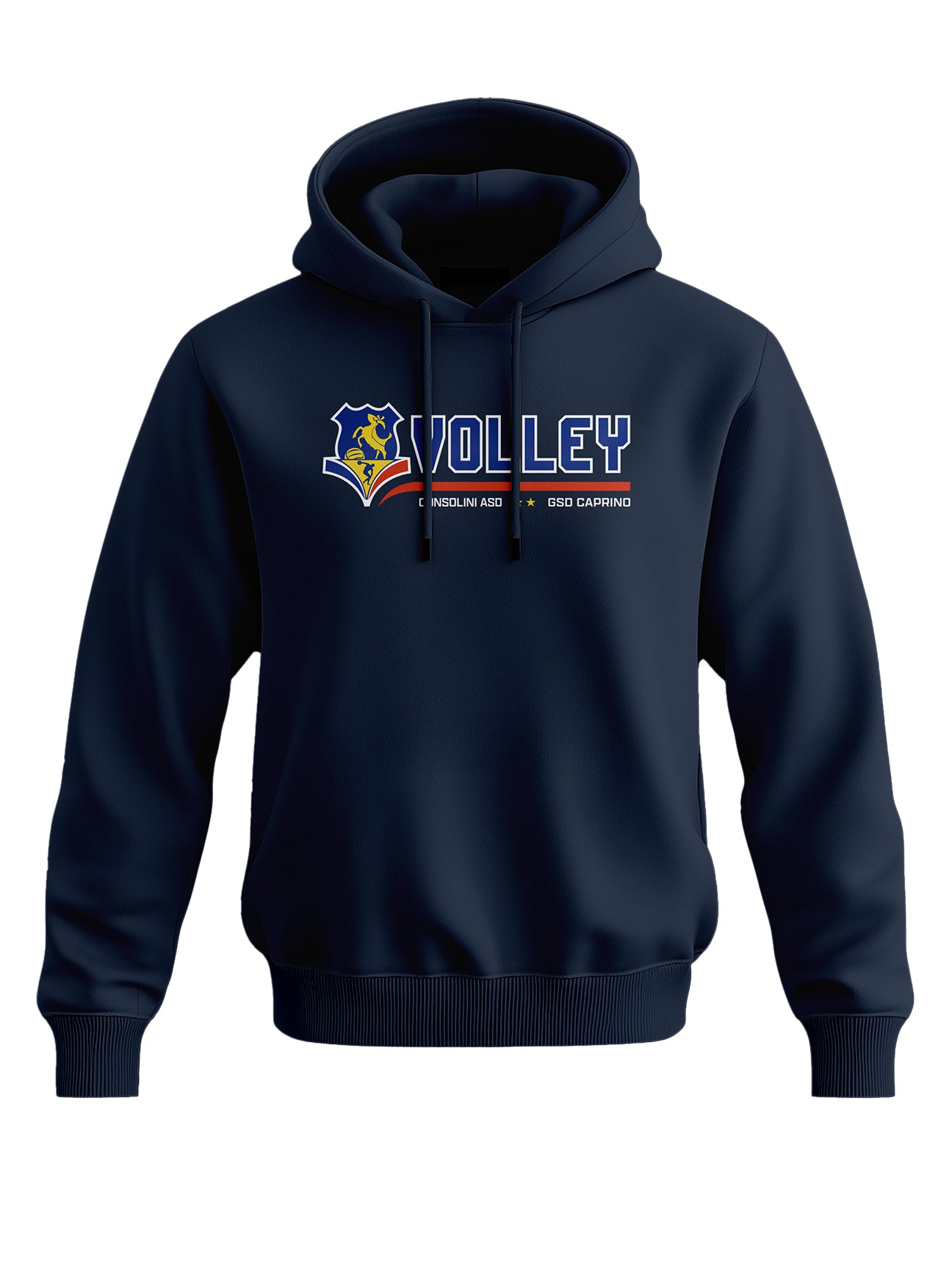 Felpa cappuccio supporter Classic - CAPRINO VOLLEY