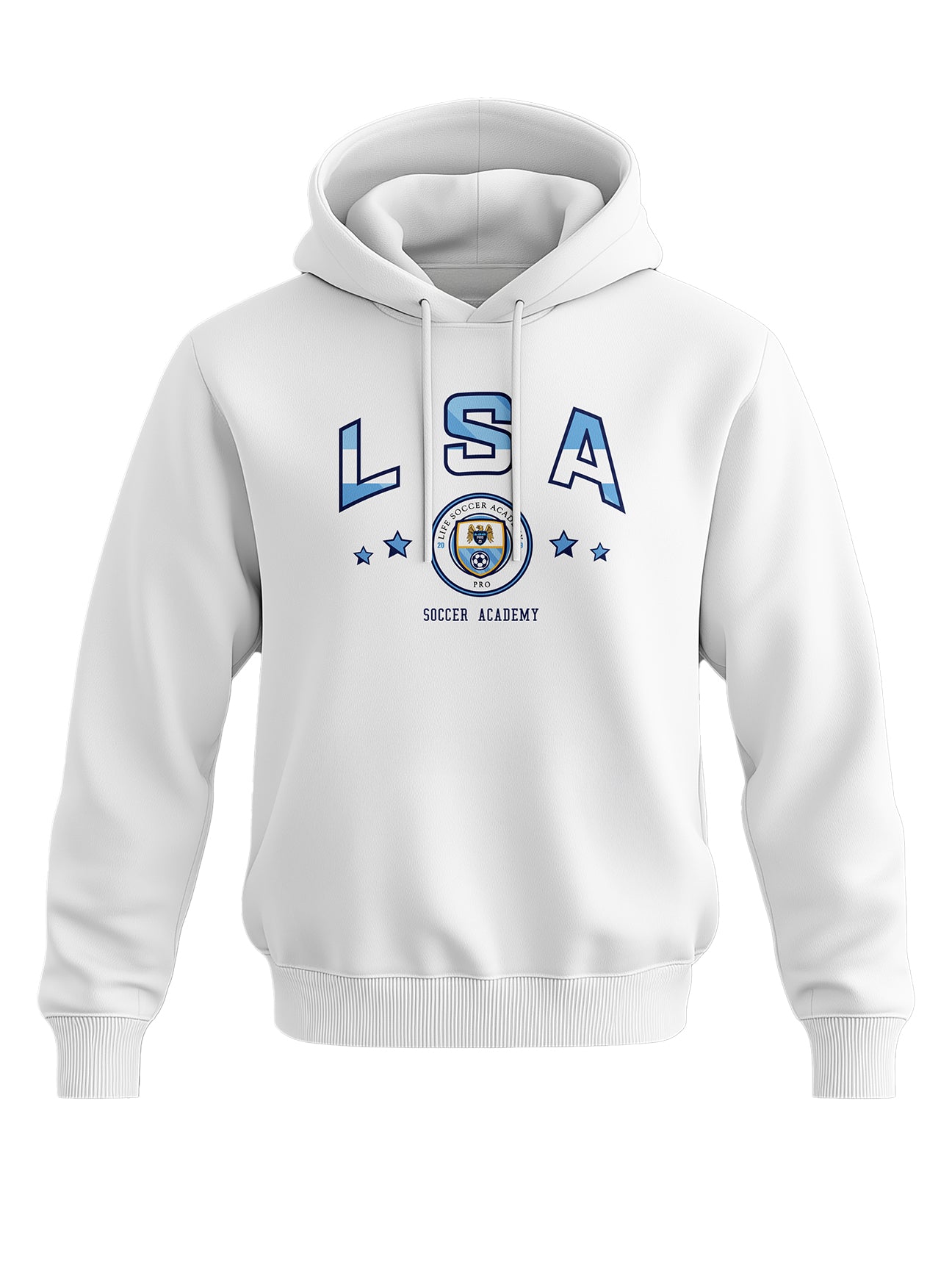 Felpa cappuccio supporter Passion - LIFE SOCCER ACADEMY