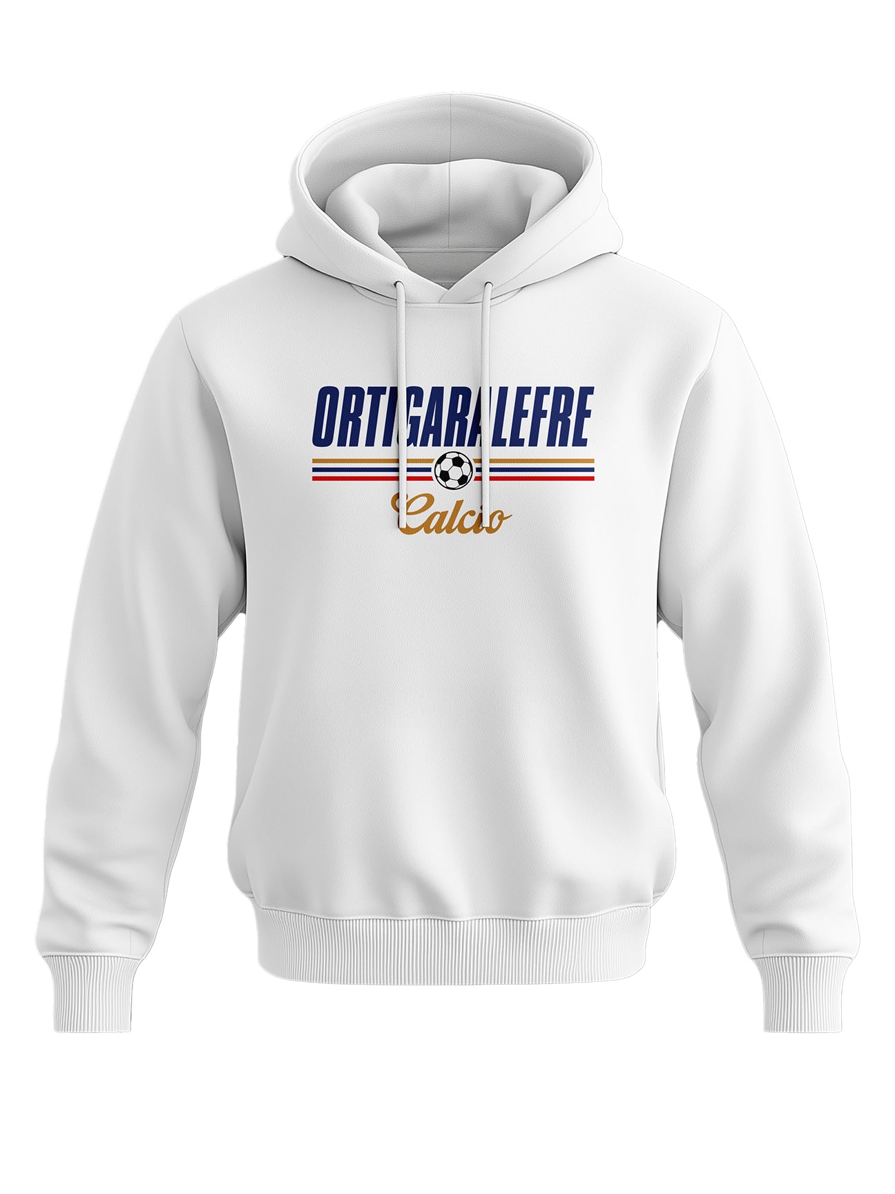 Felpa cappuccio supporter Passion - ORTIGARALEFRE CALCIO