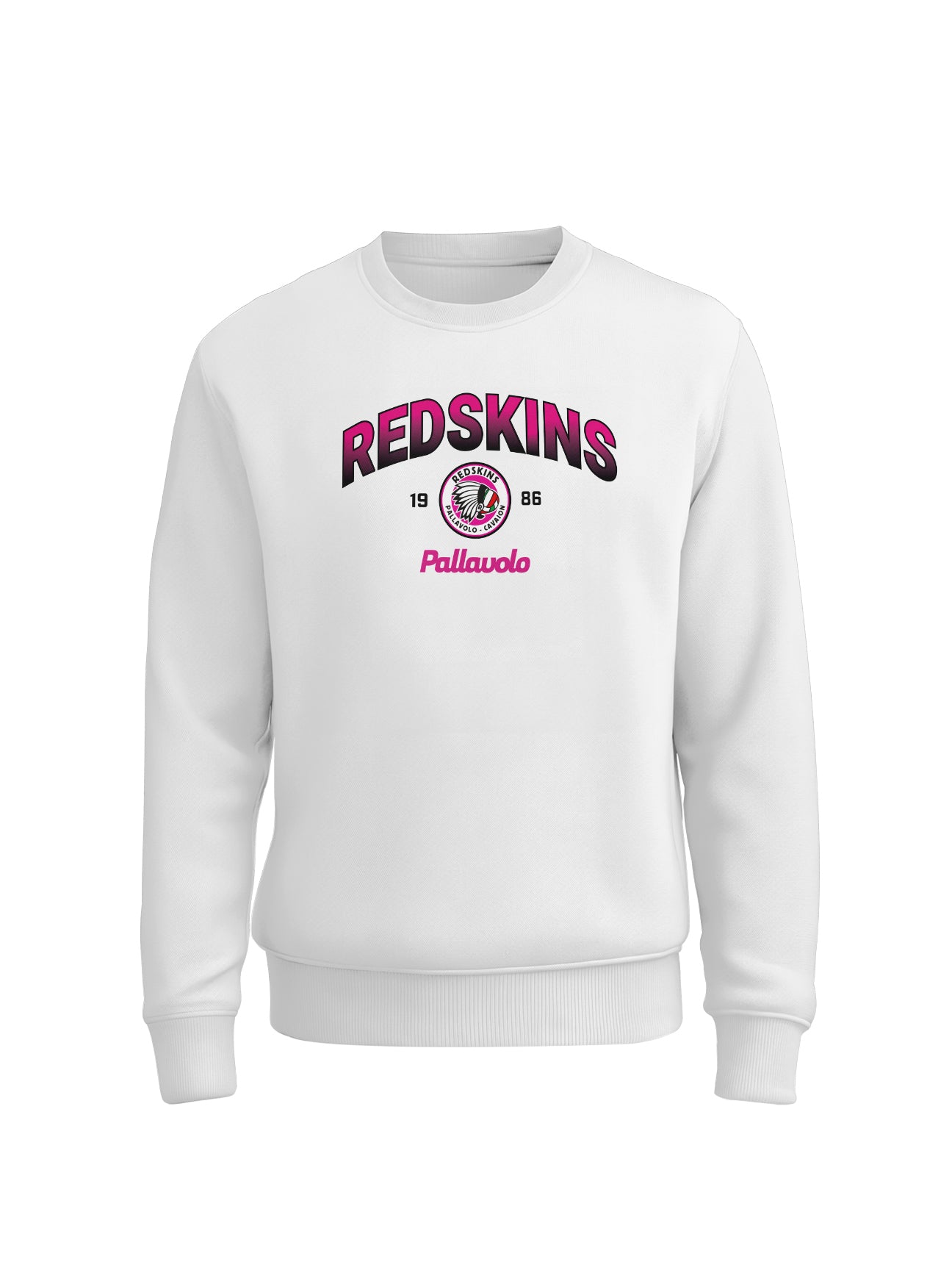 Felpa girocollo supporter Passion - REDSKINS CAVAION PALLAVOLO