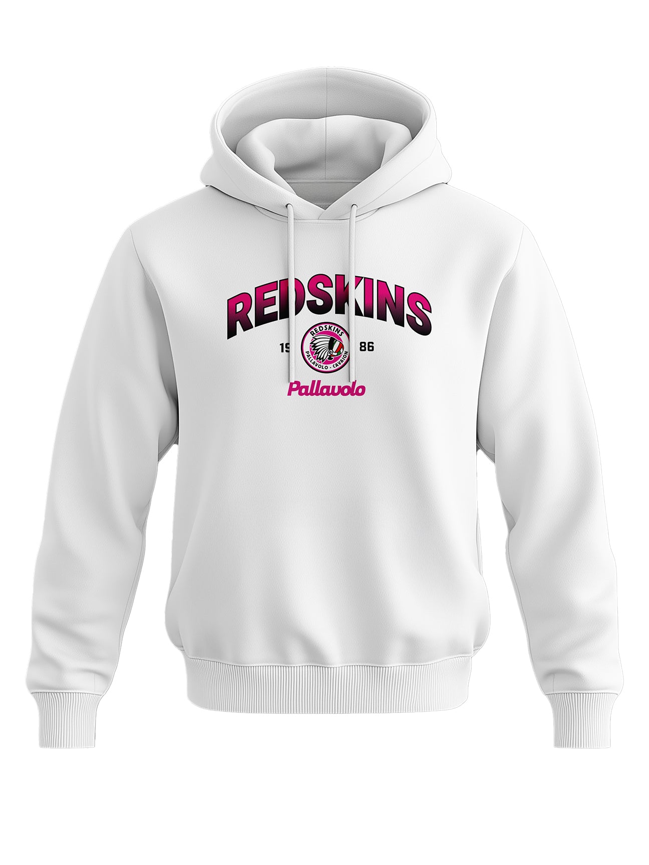 Felpa cappuccio supporter Passion - REDSKINS CAVAION PALLAVOLO