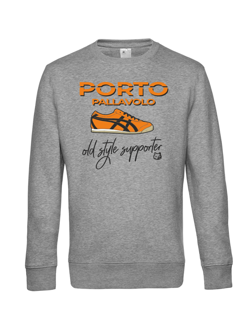 Felpa girocollo supporter - PORTO PALLAVOLO