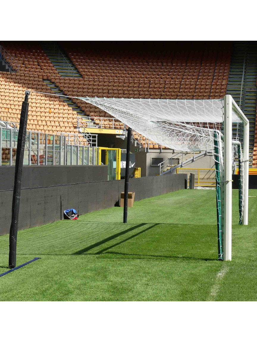 rete calcio regolamentare modello champions top misure 7,5 x 2,5 mt corda 6 mm foto 2 San Siro