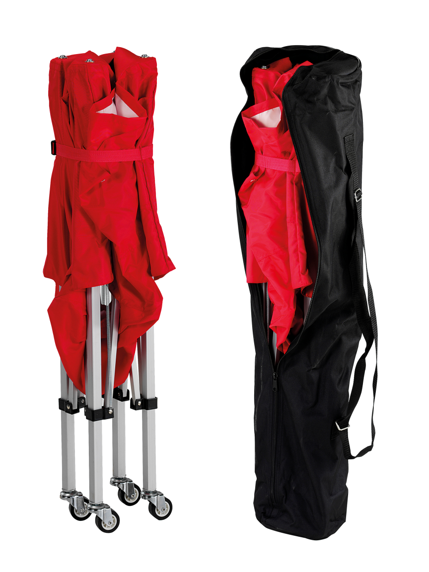 carrello portapalloni da palestra in alluminio richiudibile con sacca per trasporto foto 1