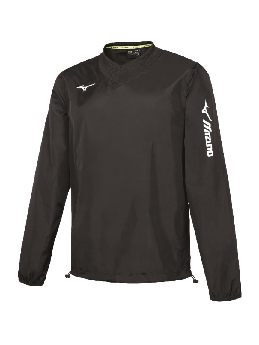Mizuno giacca antipioggia allenamento - NERO