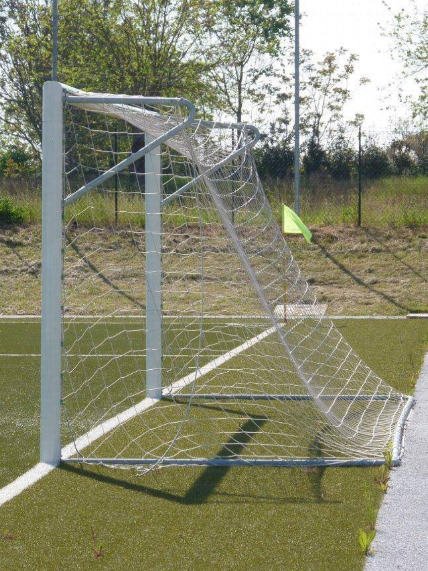 ribaltina in acciao per porte calcio misura 6x2 mt