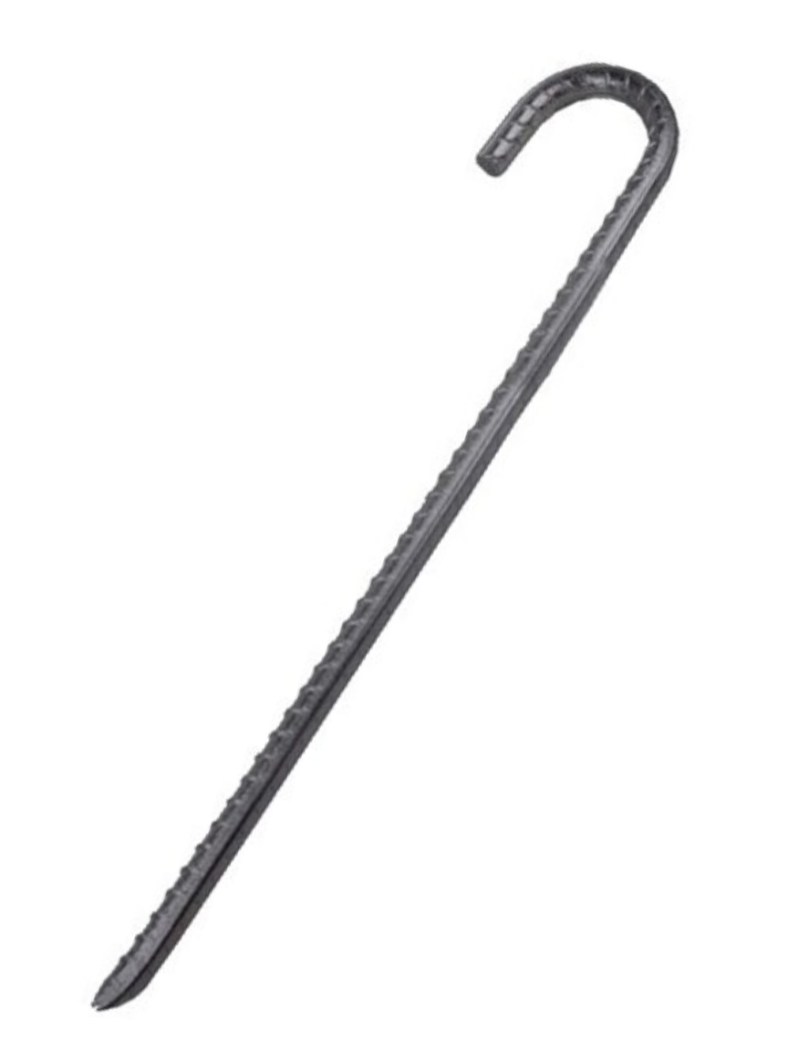 picchetto per fissagio porte calcio e calcietto al terreno