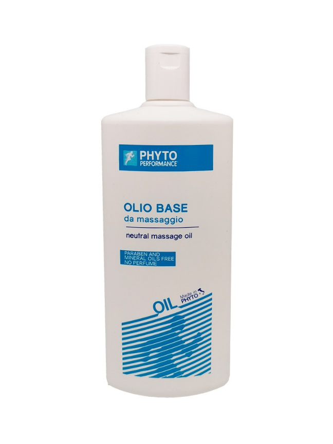 olio base da massaggi neutro phyto performance