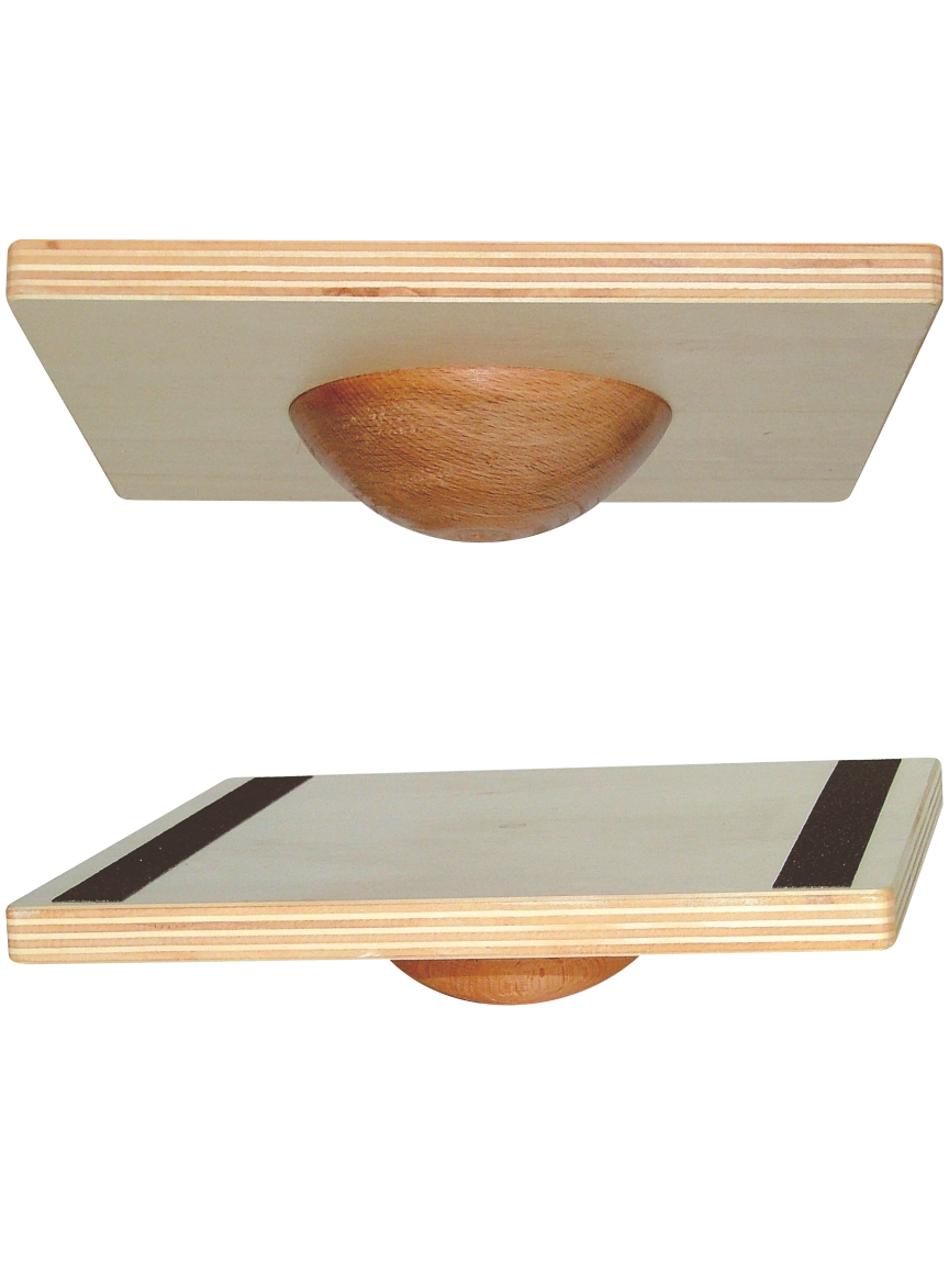 pedana proprioacettiva monopodalica in legno