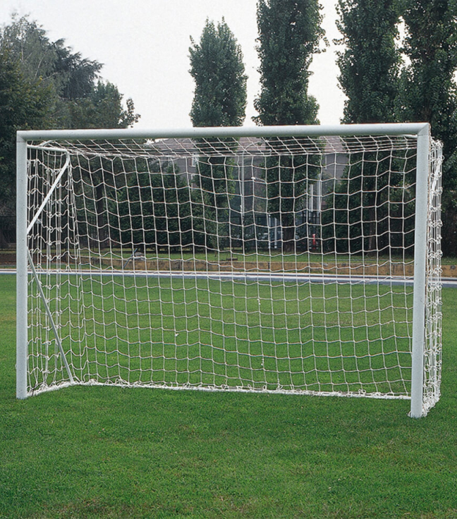 rete porta calcio ridotte 4x2 3mm bianca