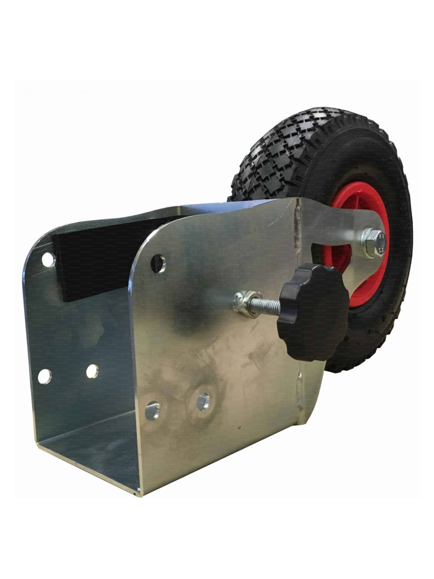 Ruota con staffa trasportabile porta calcio calcetto impianto volley