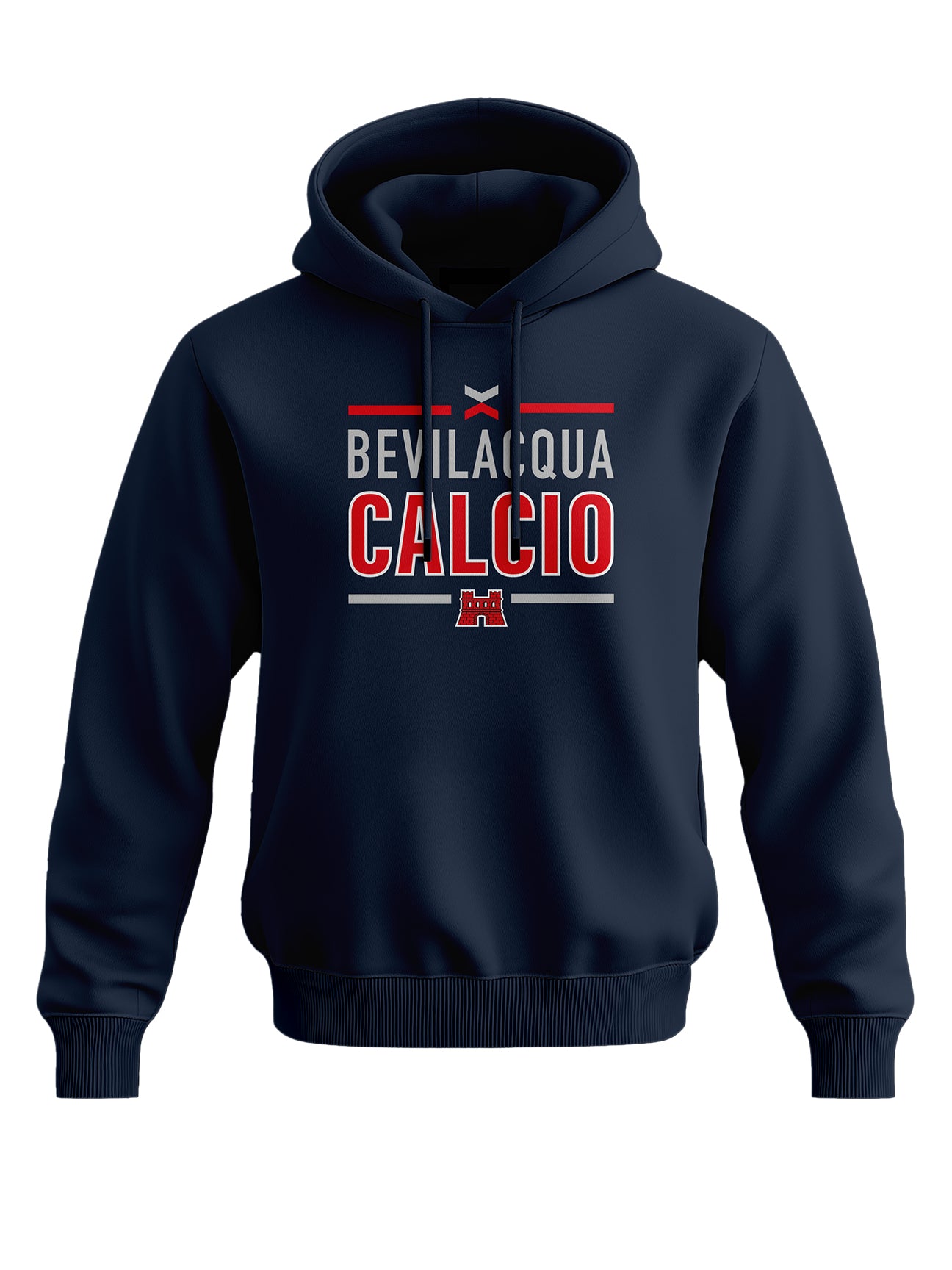 Felpa cappuccio supporter Legend - BEVILACQUA CALCIO