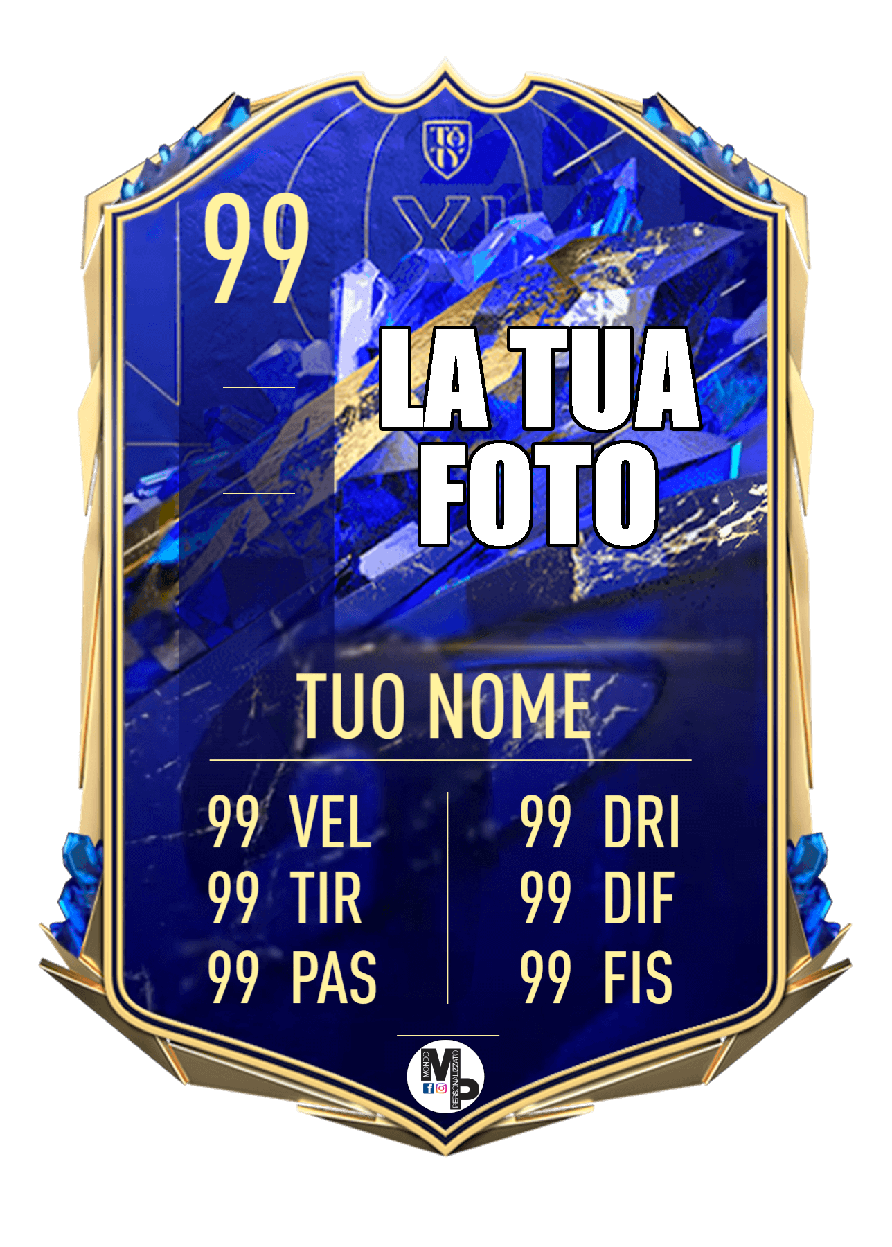 Carta Fifa gigante