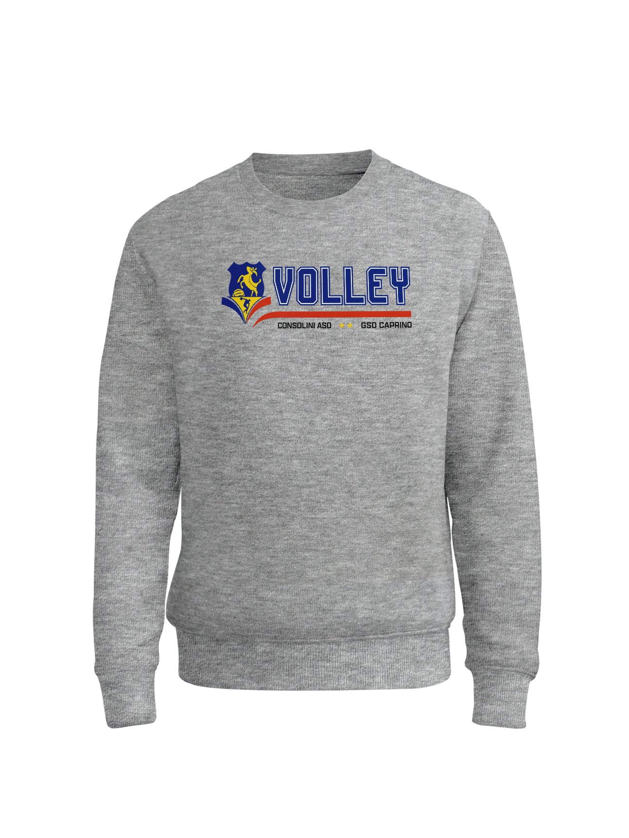 Felpa girocollo supporter Classic - CAPRINO VOLLEY