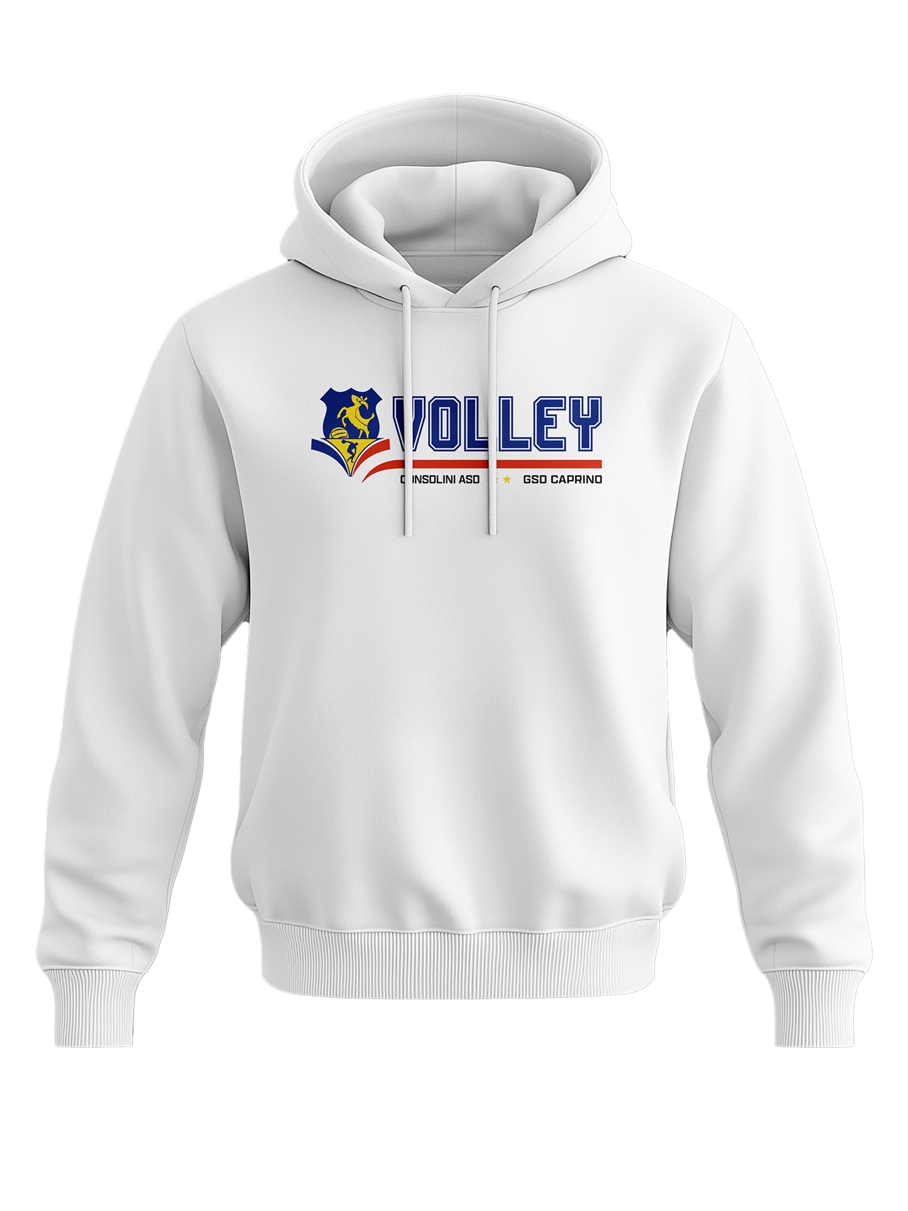 Felpa cappuccio supporter  Classic - CAPRINO VOLLEY