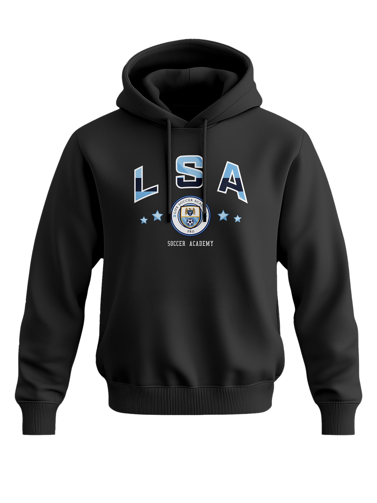 Felpa cappuccio supporter Passion - LIFE SOCCER ACADEMY