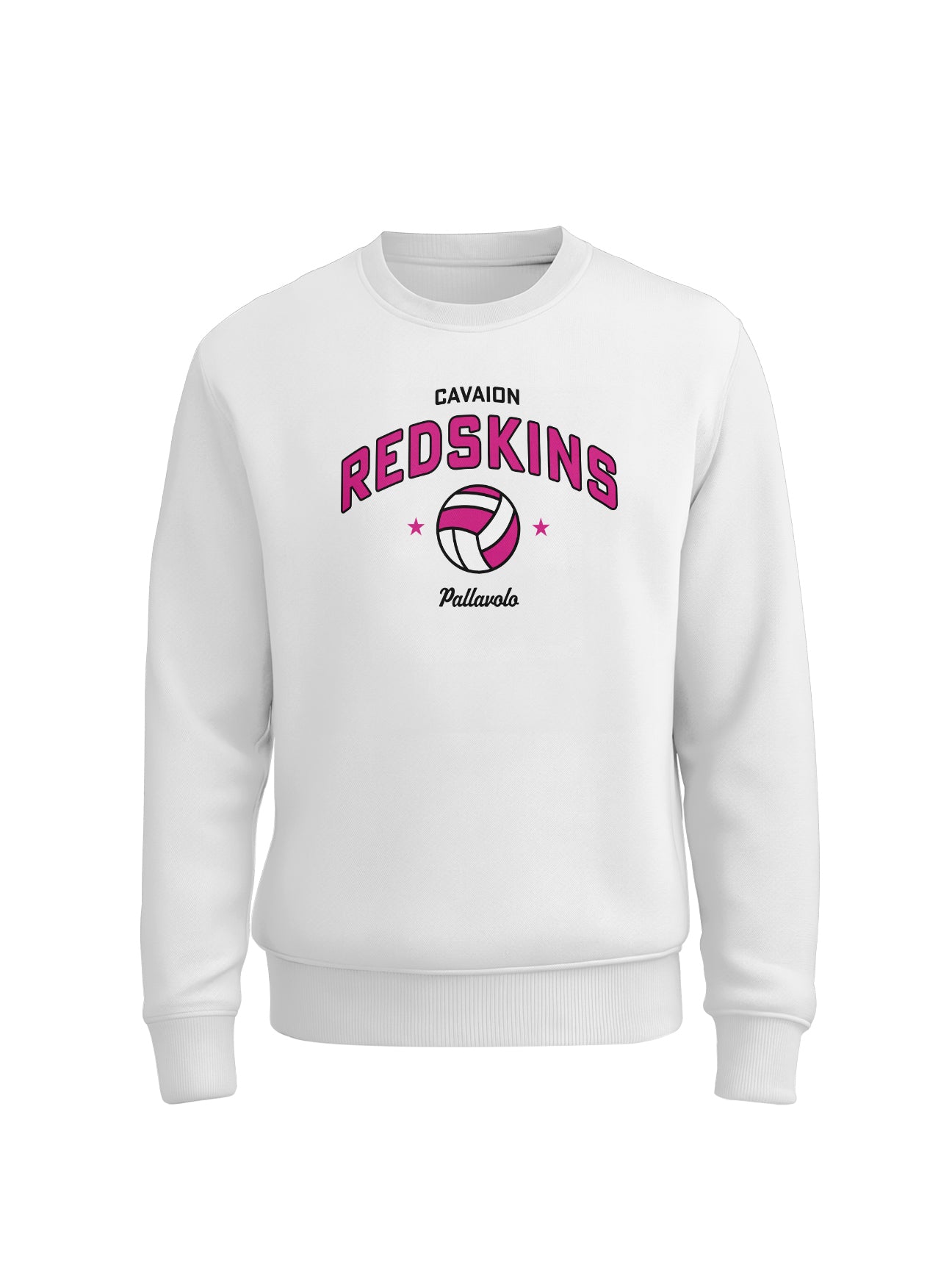 Felpa girocollo supporter Glory  - REDSKINS CAVAION PALLAVOLO