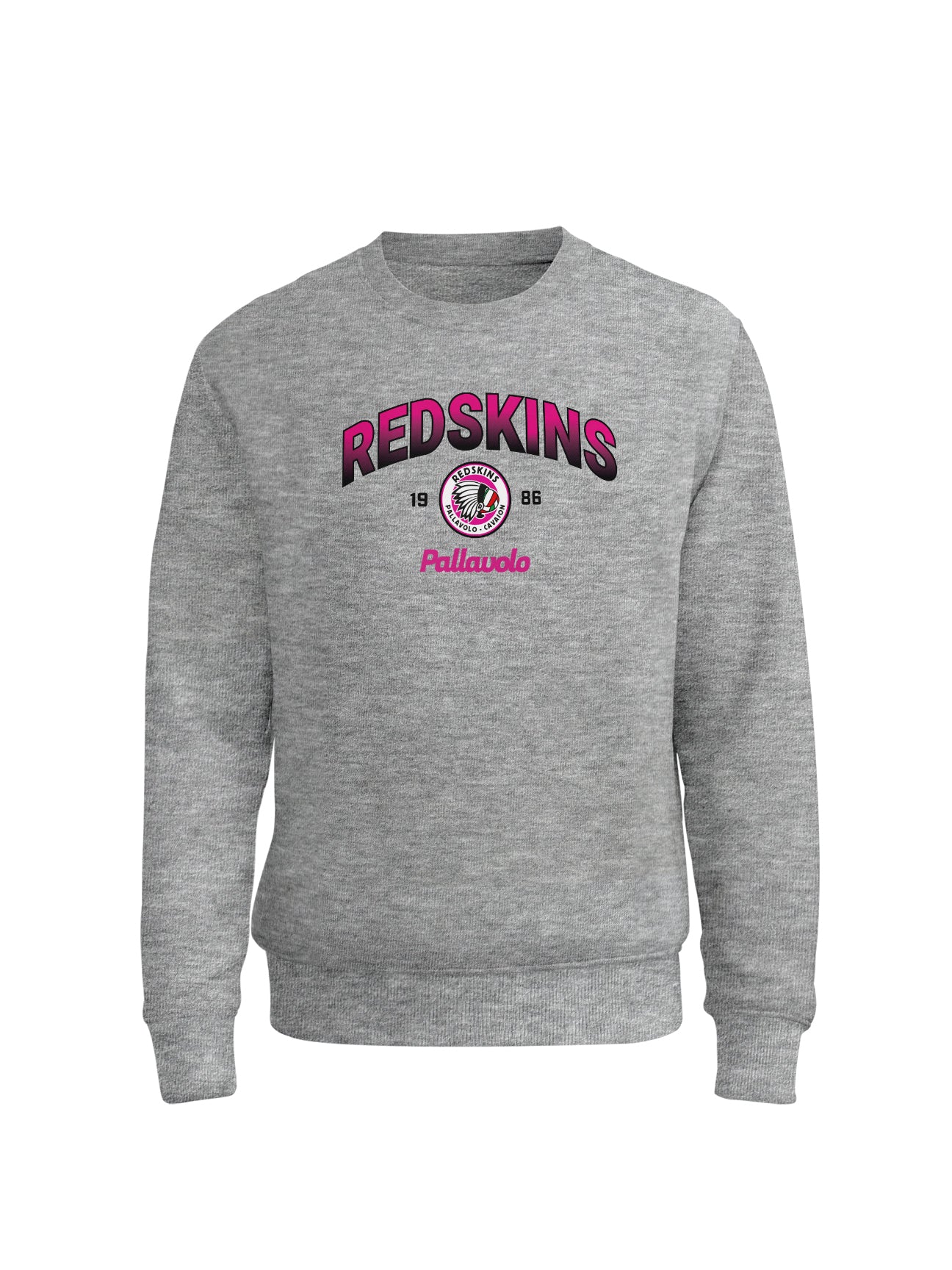 Felpa girocollo supporter Passion - REDSKINS CAVAION PALLAVOLO