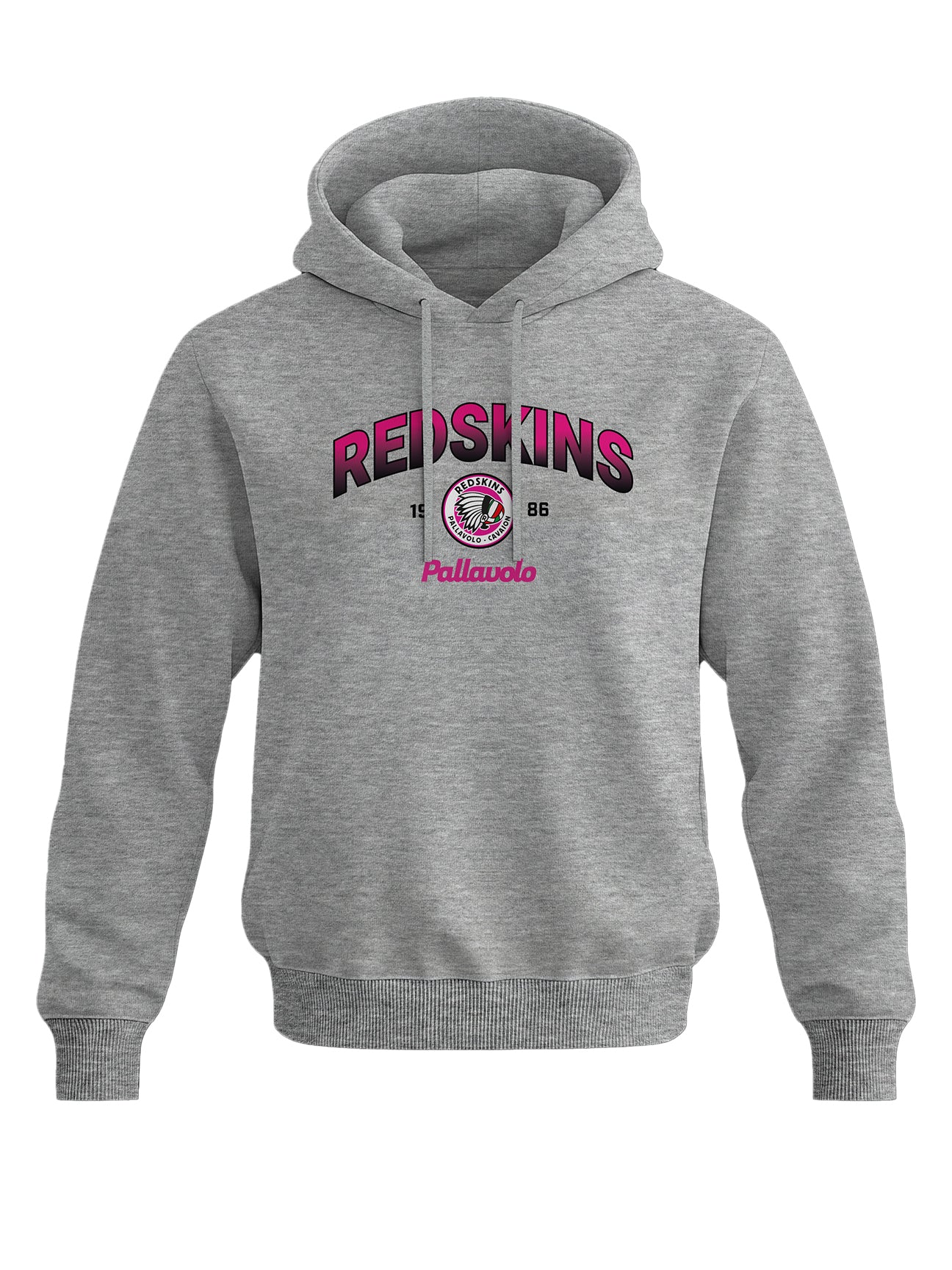 Felpa cappuccio supporter Passion - REDSKINS CAVAION PALLAVOLO