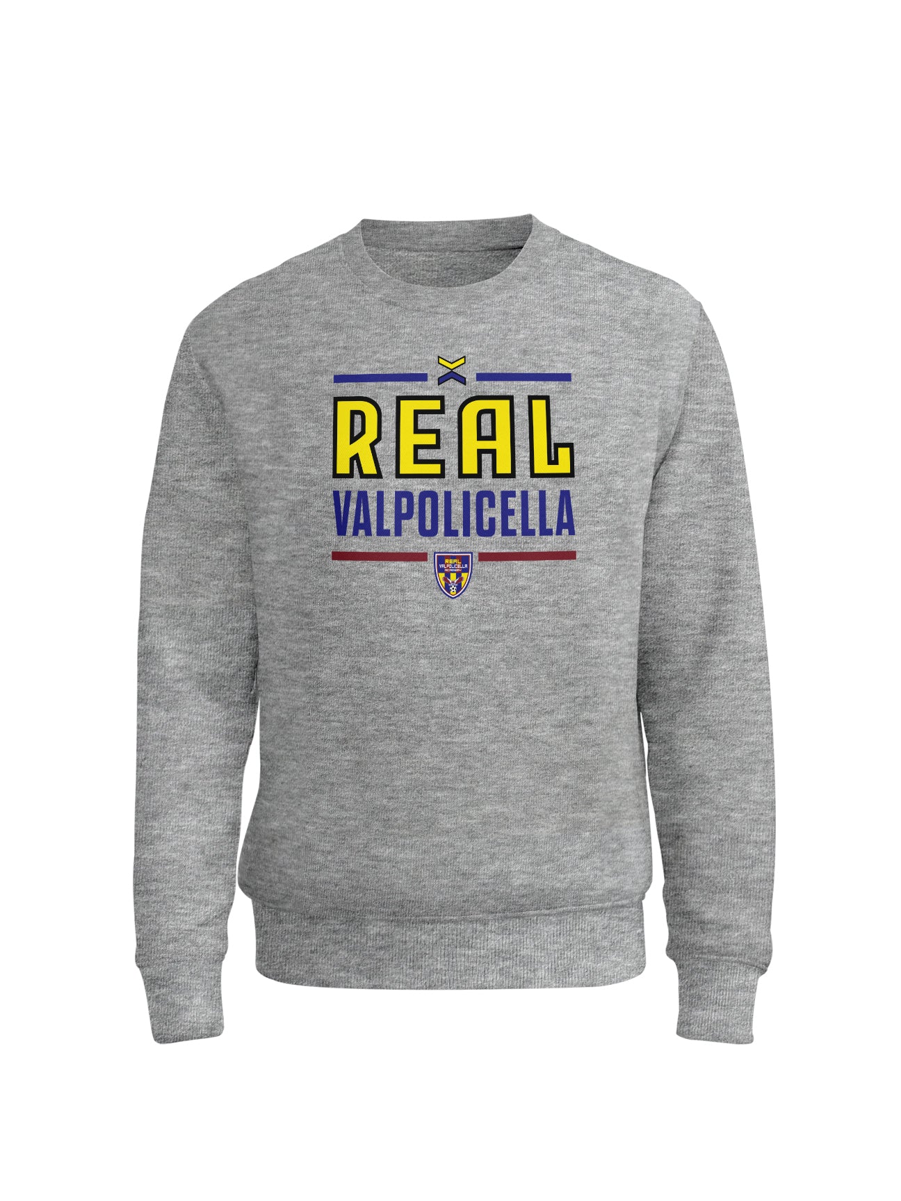Felpa girocollo supporter Classic - REAL VALPOLICELLA ACADEMY