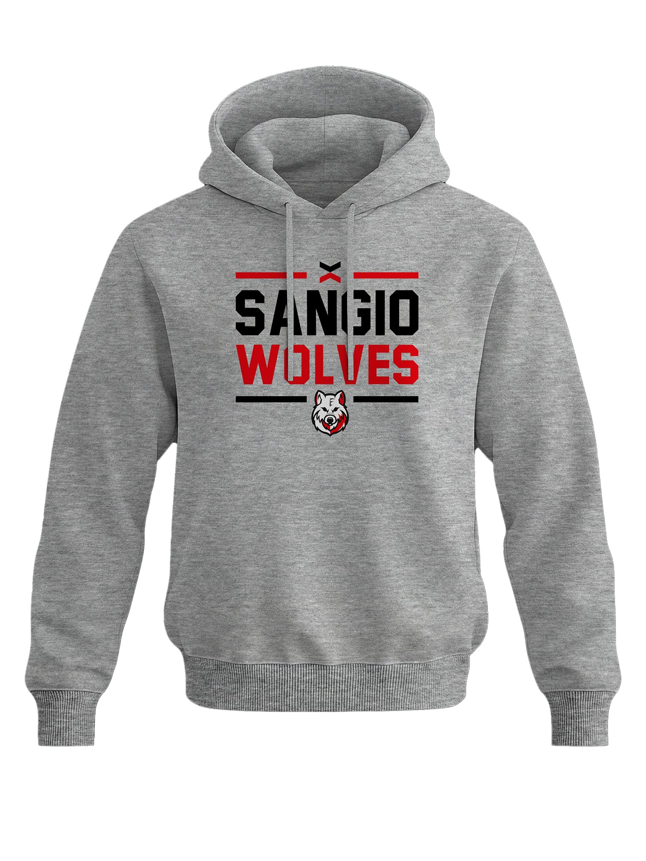 Felpa cappuccio supporter Classic - SANGIO WOLVES