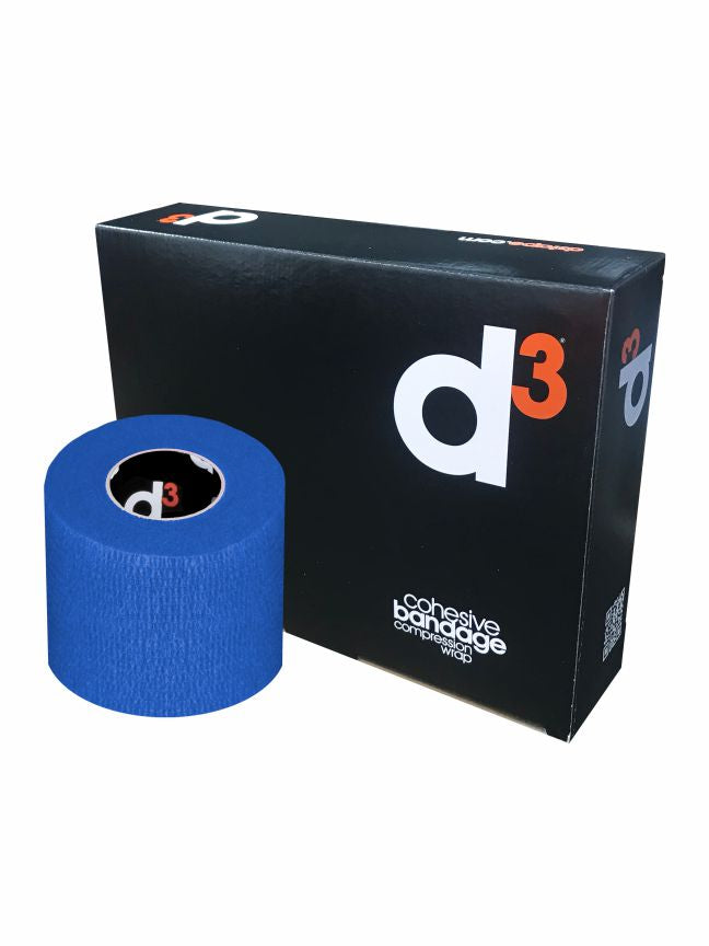 Bendaggio coesivo a compressione 5cm  x 5mt Blue-Royal | D3