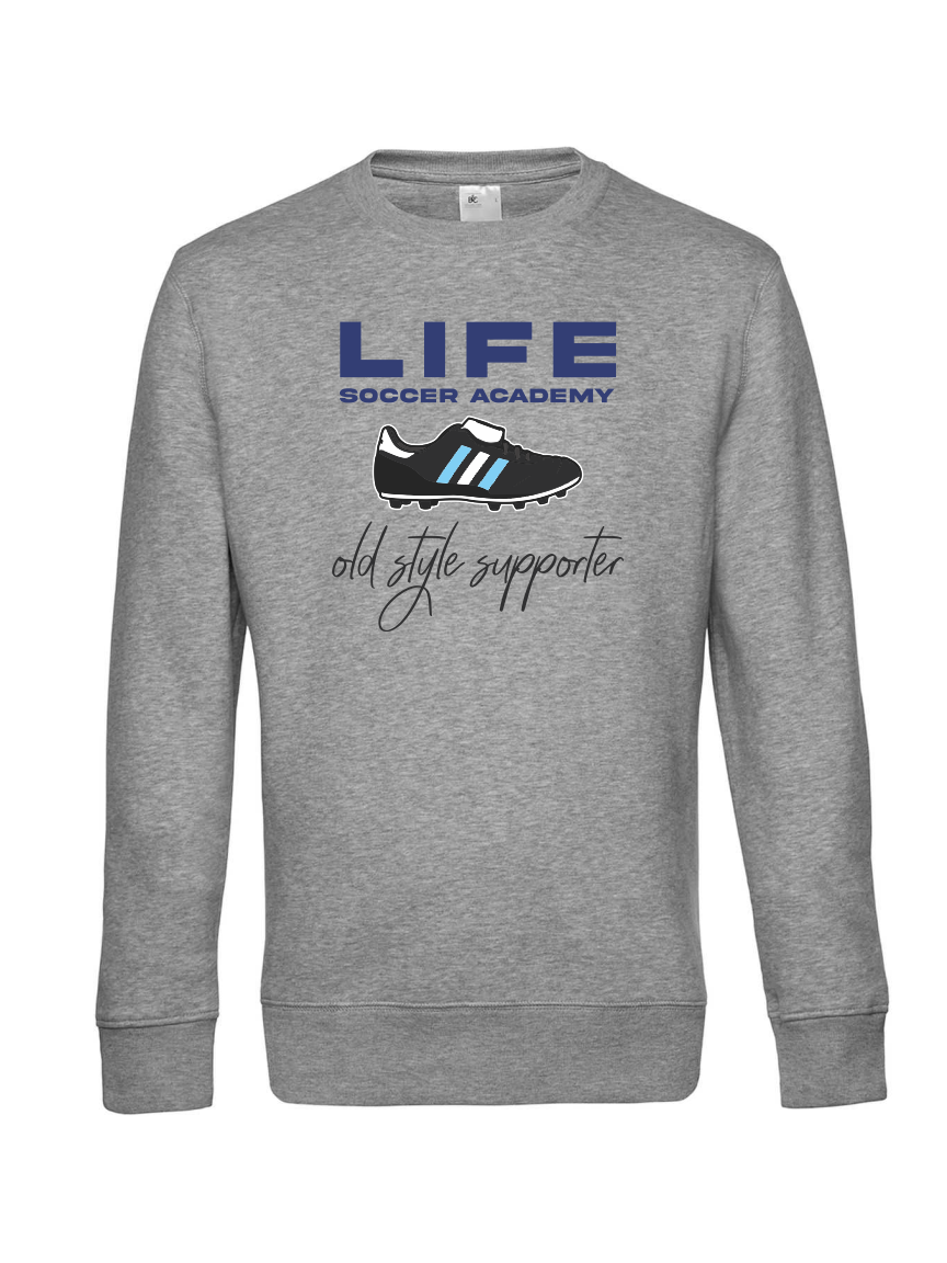 Felpa girocollo supporter - LIFE SOCCER ACADEMY