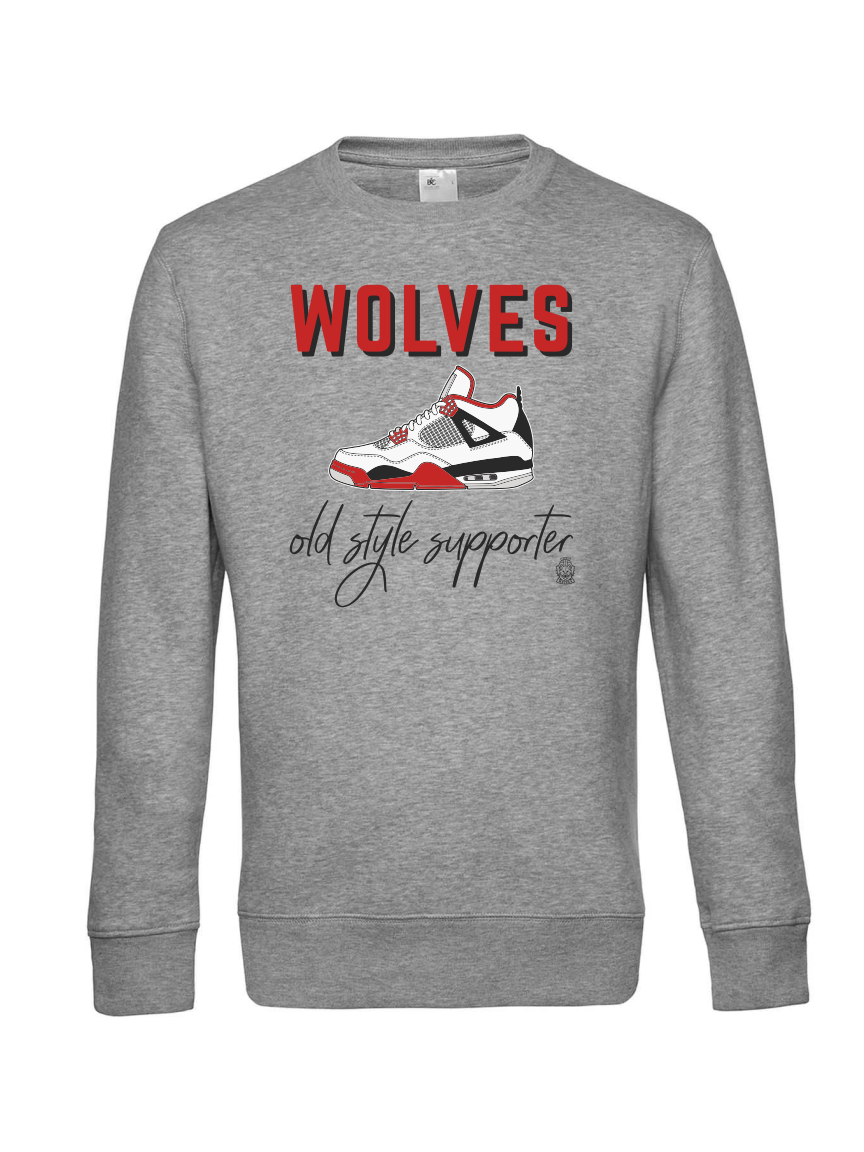 Felpa girocollo supporter - SANGIO WOLVES