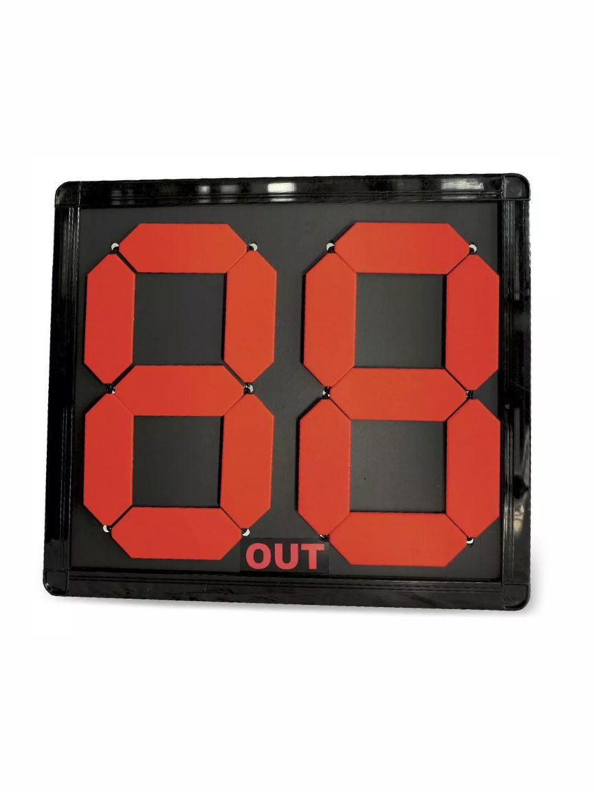 SEGNALATORE PER CAMBIO GIOCATORI BIFACCIALE