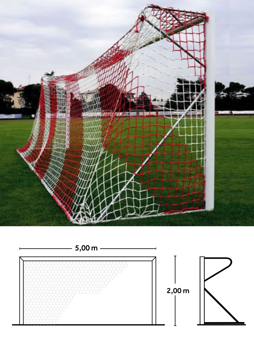 porte calcio mobili ridotte 5x2