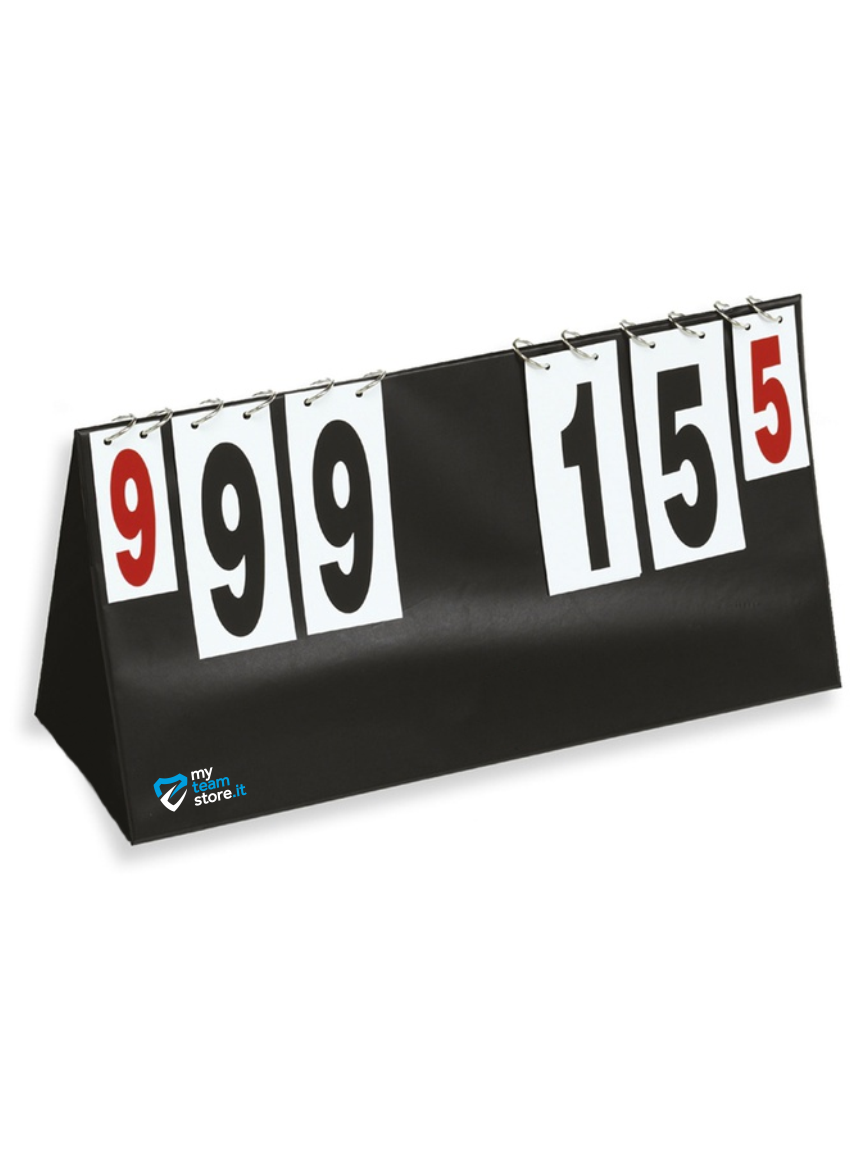 segnapunti manuale da tavolo per basket e pallavolo da 1 a 199 + 3 set