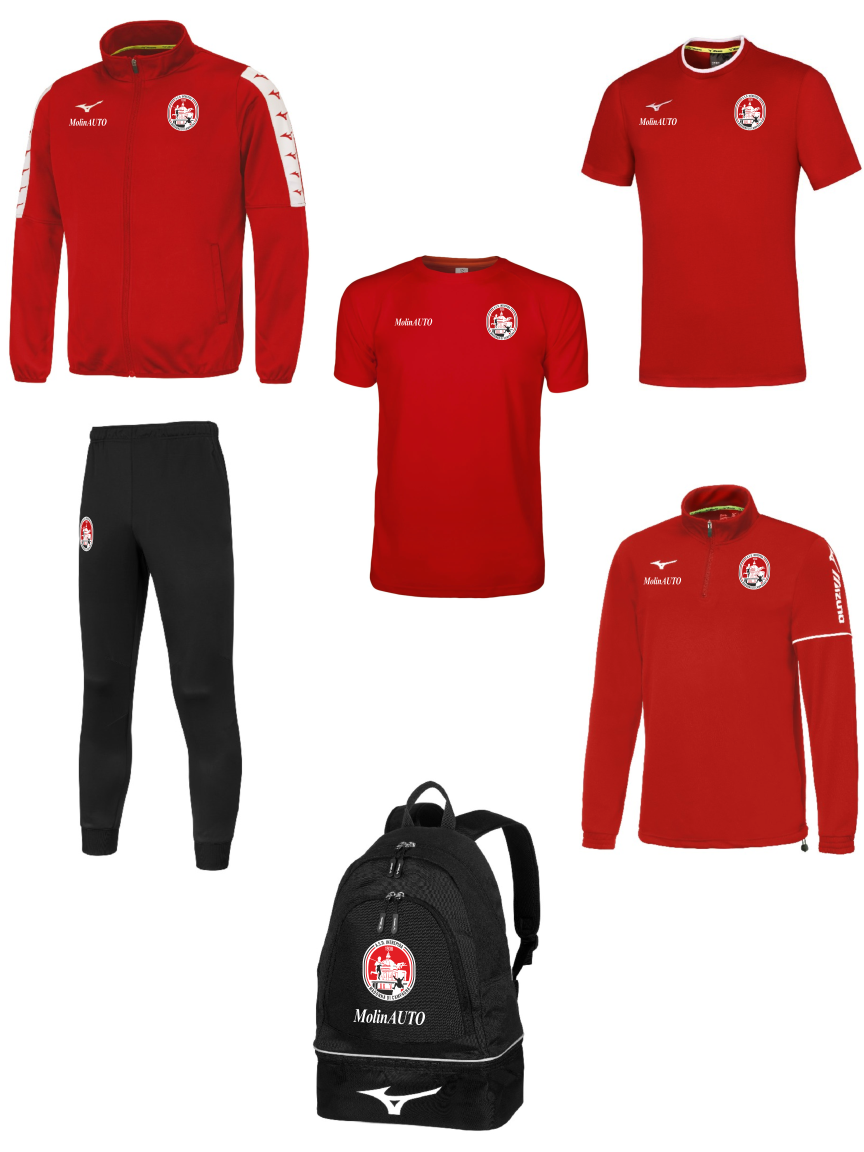 Mizuno kit con zaino - INTREPIDA ATLETICA