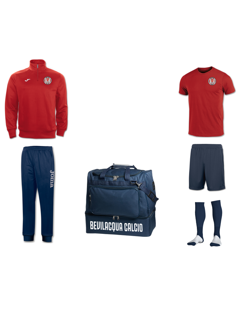 Kit ufficiale scuola calcio Bevilacqua Calcio