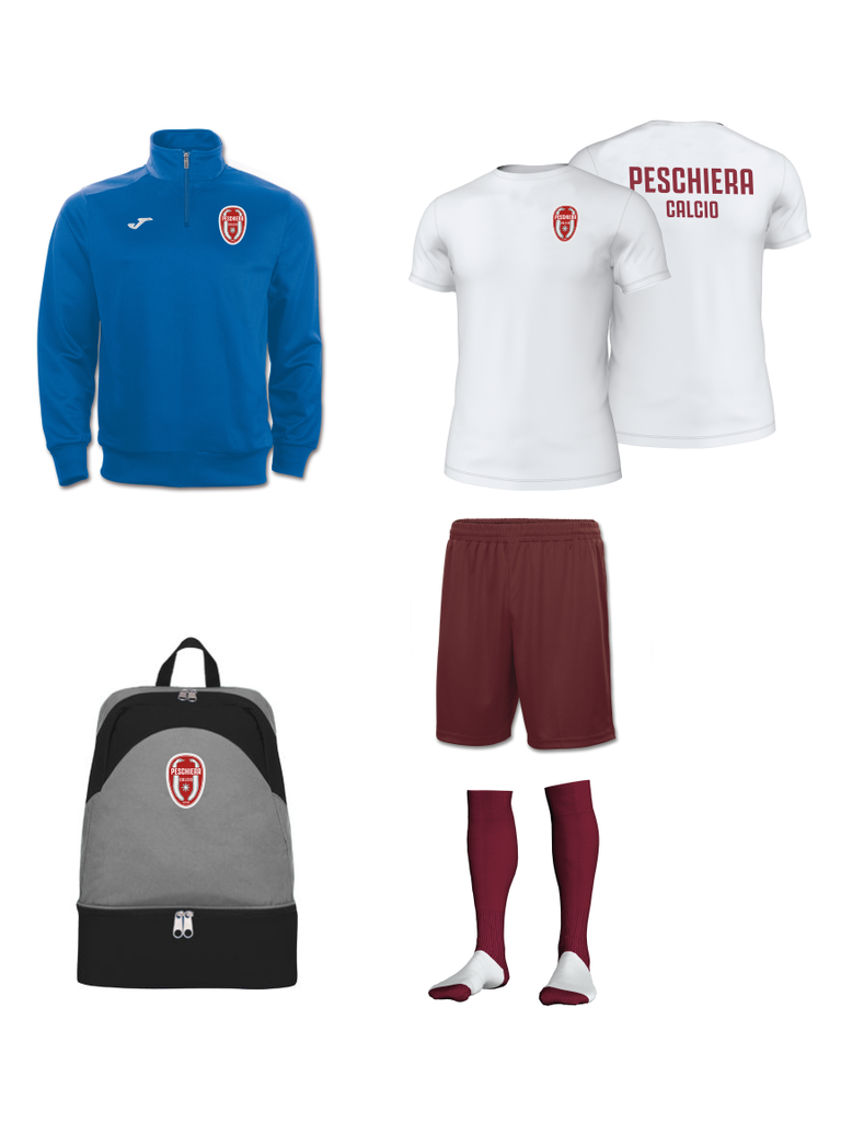 Kit ufficiale scuola calcio Peschiera Calcio