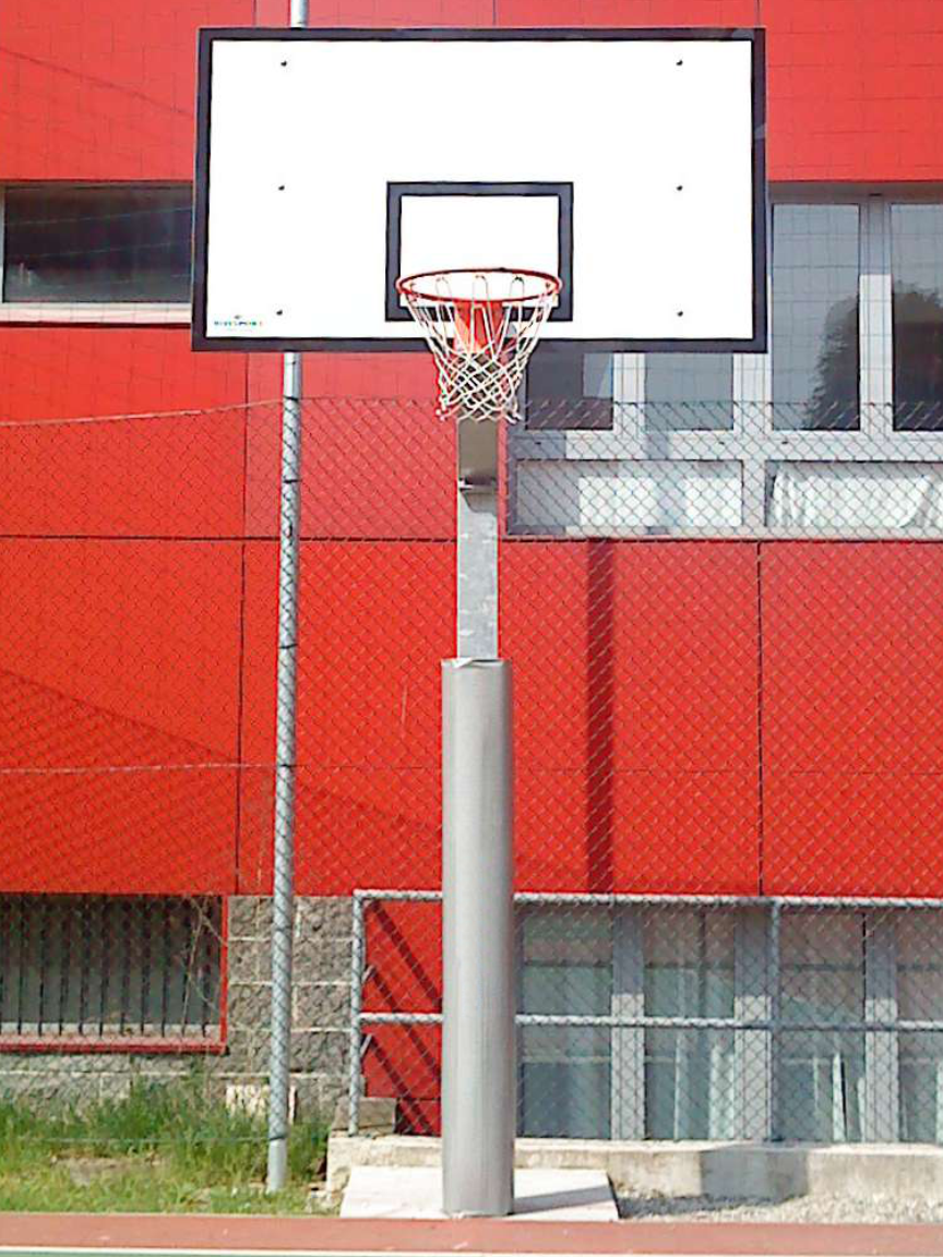 Protezione antinfortunistica spessore 3 cm per impianto basket monotubo foto2