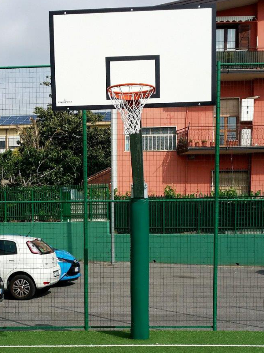 Protezione antinfortunistica spessore 3 cm per impianto basket monotubo foto1
