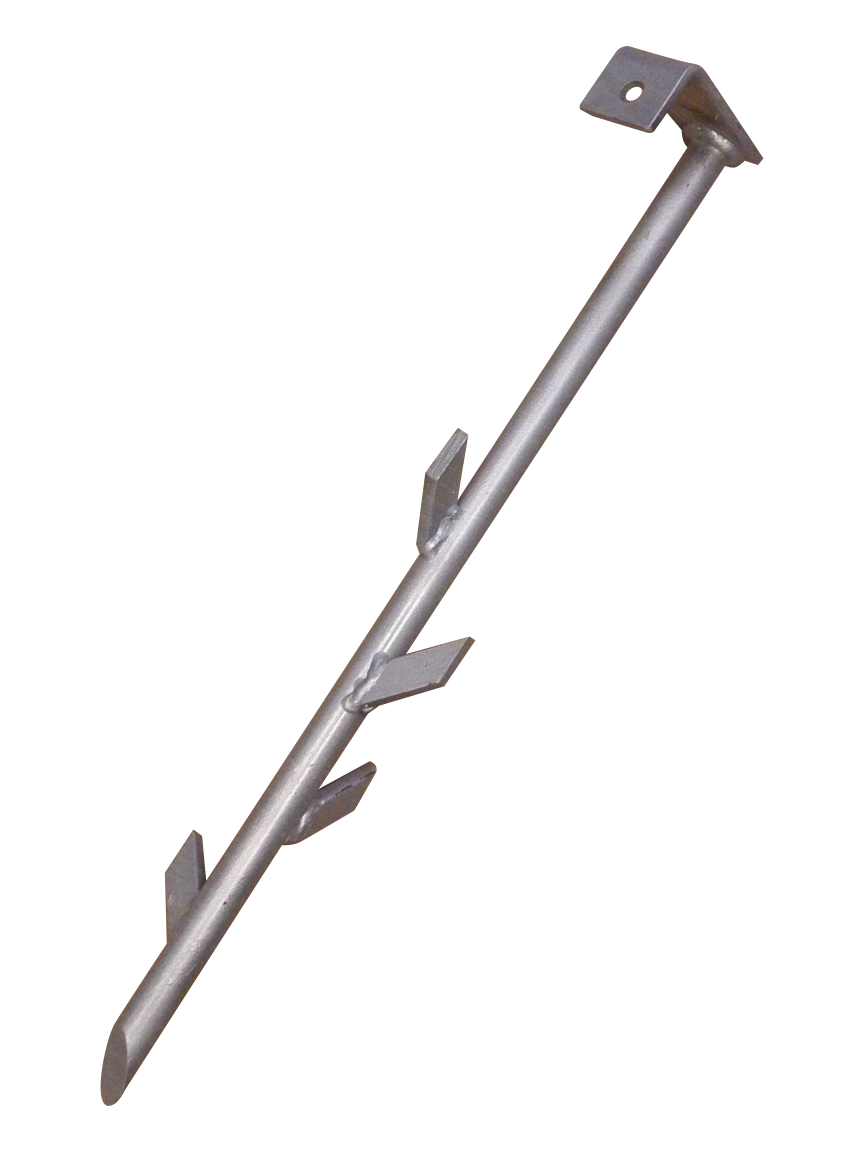 picchetto per fissagio a terra porte calcio e calcetto