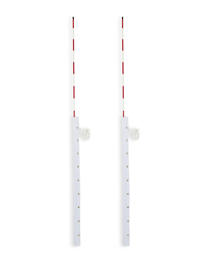 antenne pallavolo fibra vetro smontabili 2 pezzi