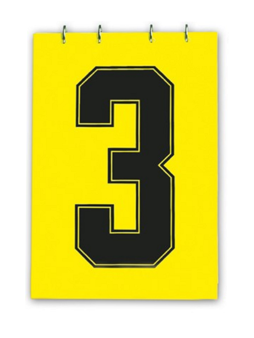 serie numeri per cambio giocatori da 1 a 25